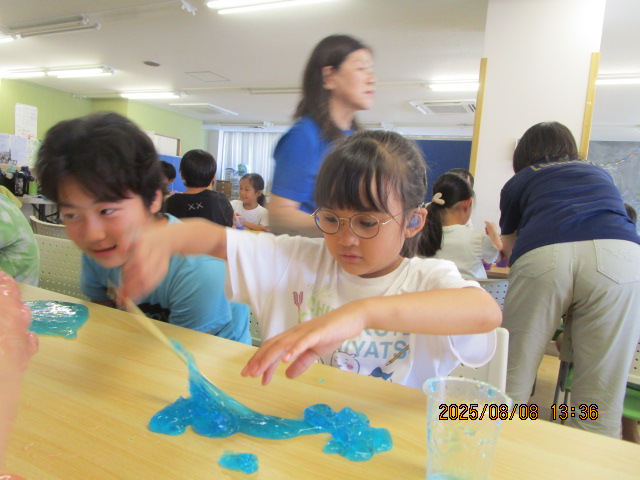 びちゃびちゃ～♪