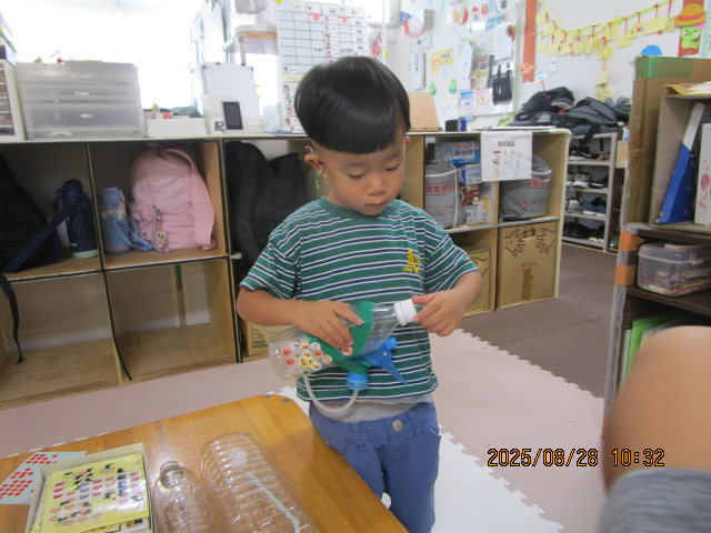 幼児さんも頑張りました